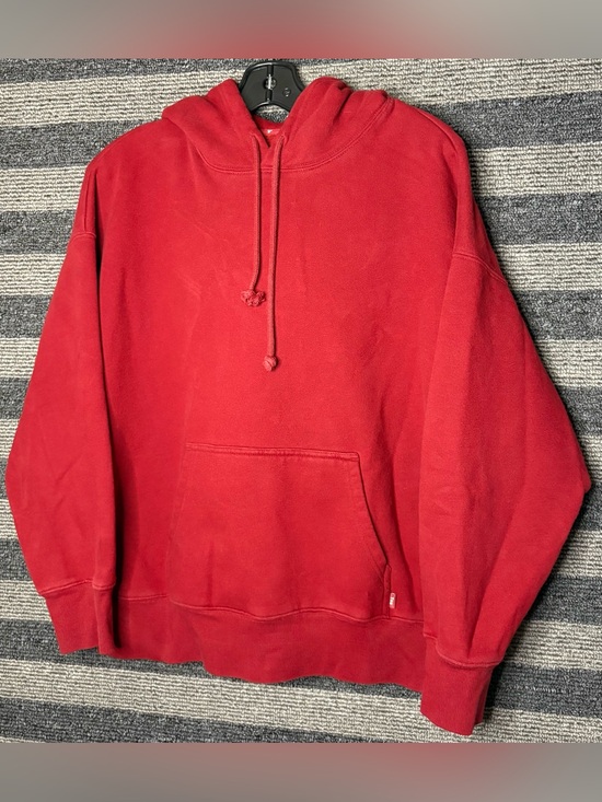 TNA Tops - TNA Airy Fleece Women's Red Pullover Hoodie Sweatshirt Size 1 XS Oversized Boxy